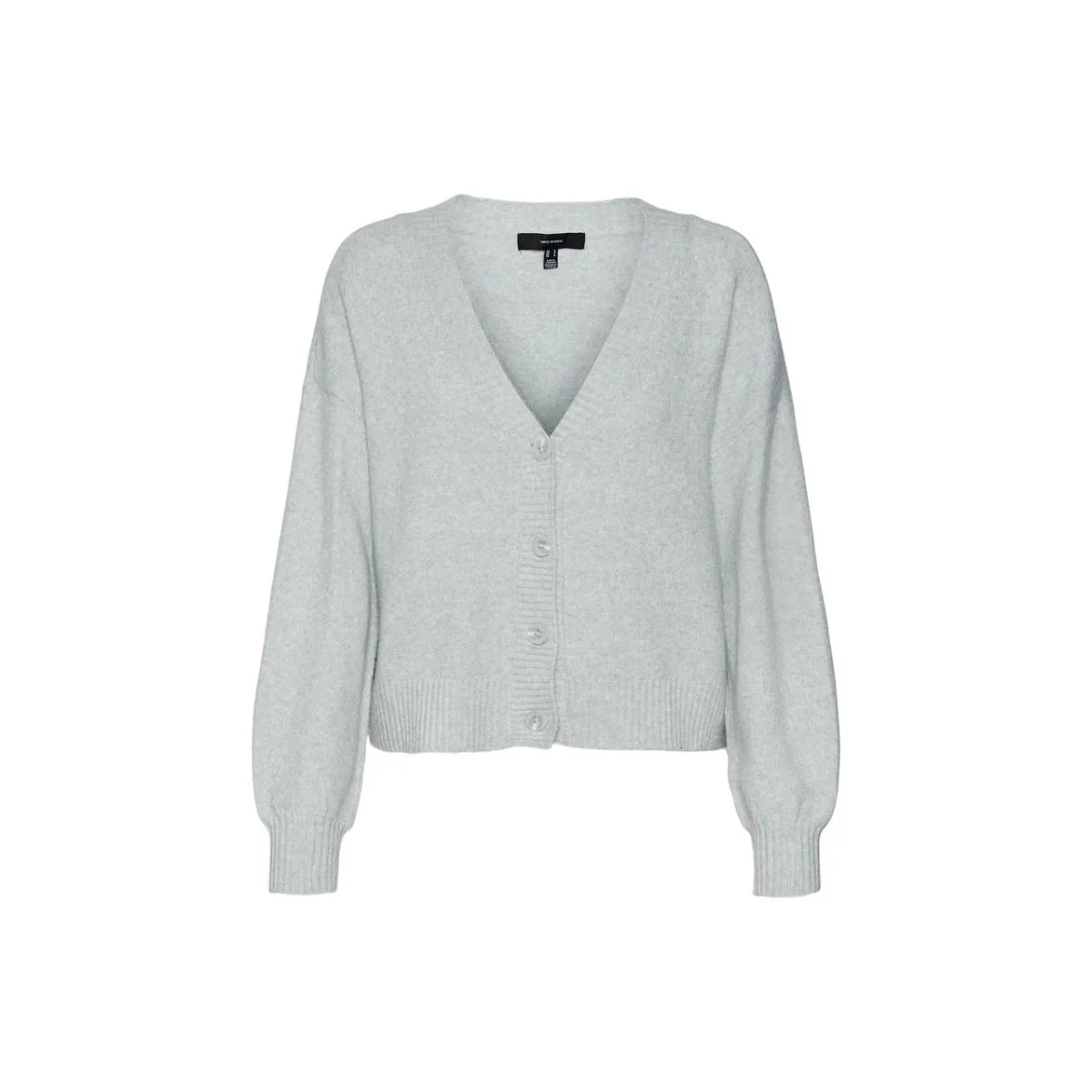 Cardigan verde chiaro con bottoni da donna Vero Moda - Image 5