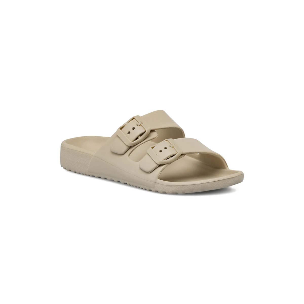 Ciabatte a fascia beige da Donna con fibbie regolabili De Fonseca - Image 2