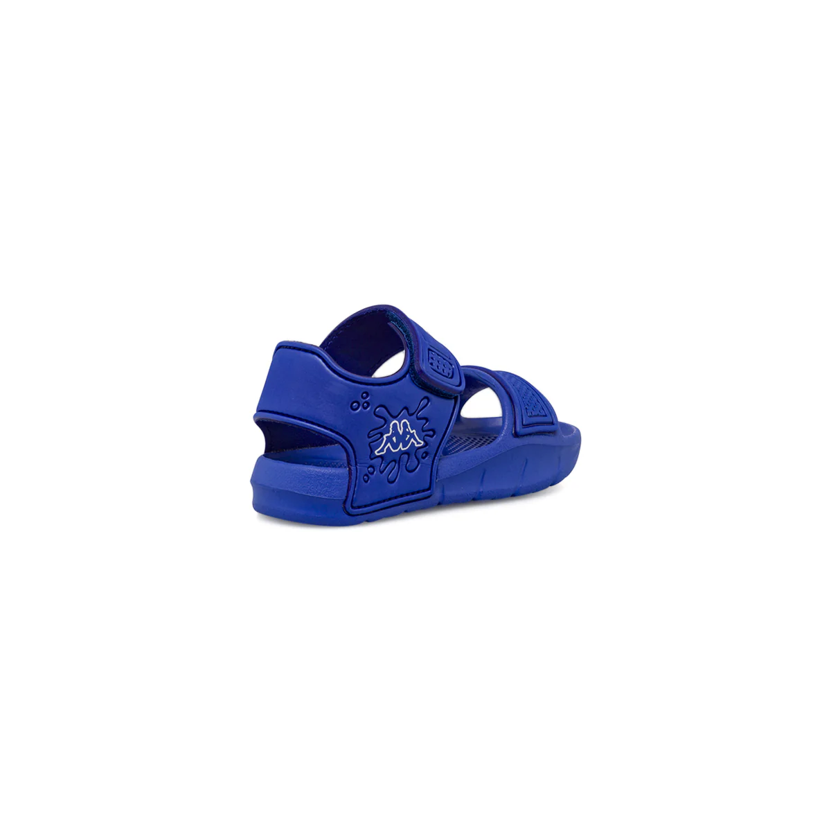 Ciabatte a fascia blu Bambino con doppia chiusura a strappo Kappa - Image 3