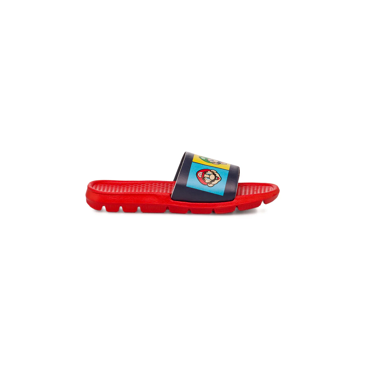 Ciabatte a fascia blu da Bambino con suola punterata Super Mario - Image 2