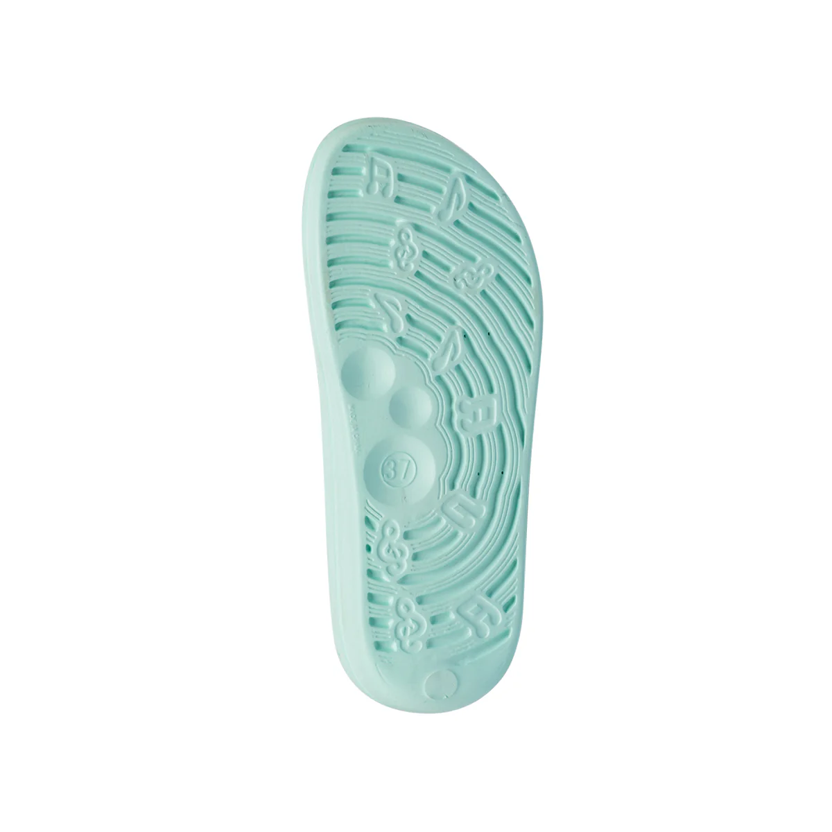 Ciabatte a fascia da Donna azzurre con triplo cinturino Jog - Image 4