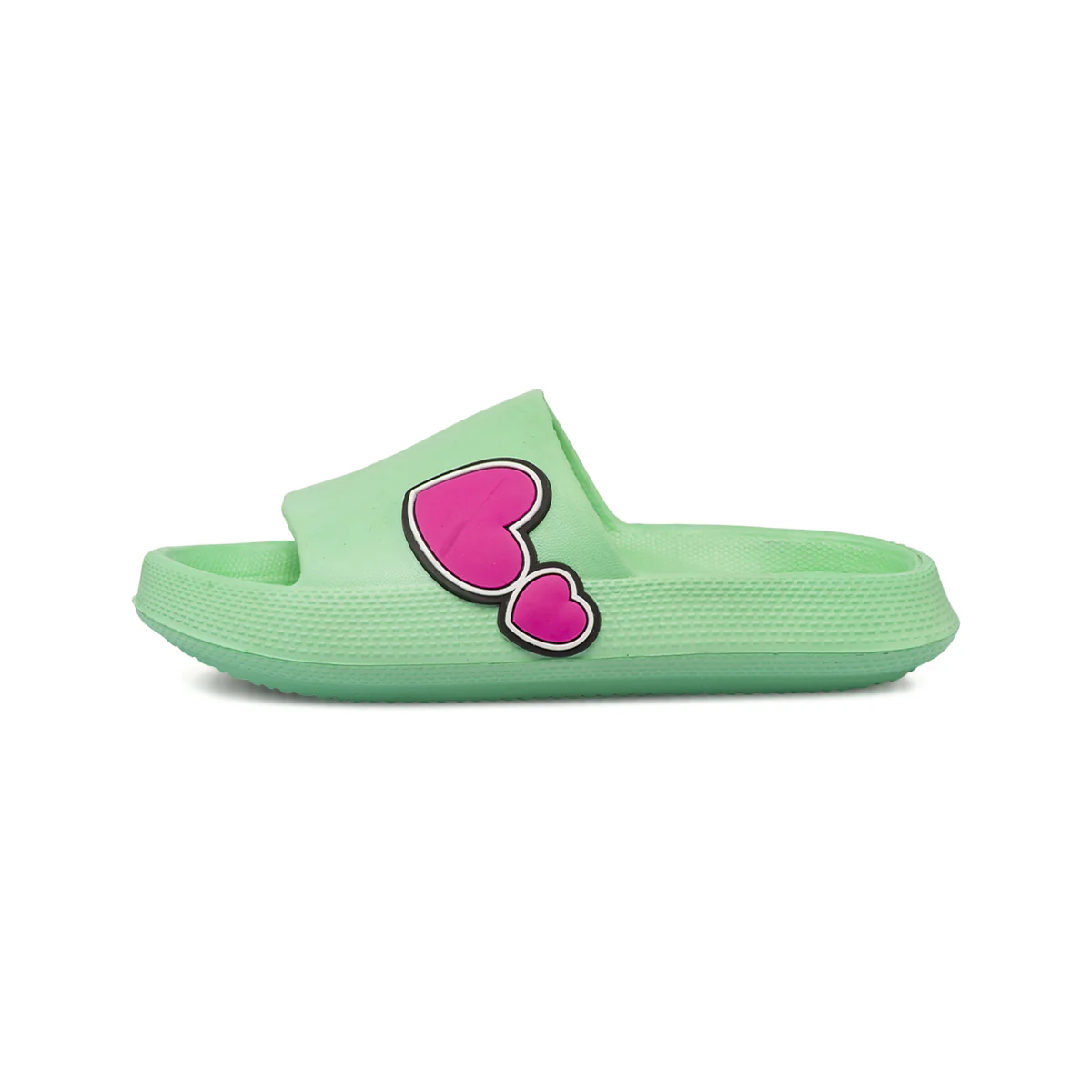 Ciabatte a fascia da Donna verde menta con patch colorati Griff - Image 5