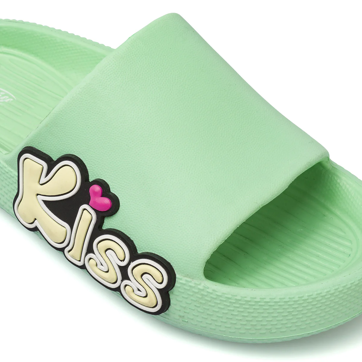 Ciabatte a fascia da Donna verde menta con patch colorati Griff - Image 7