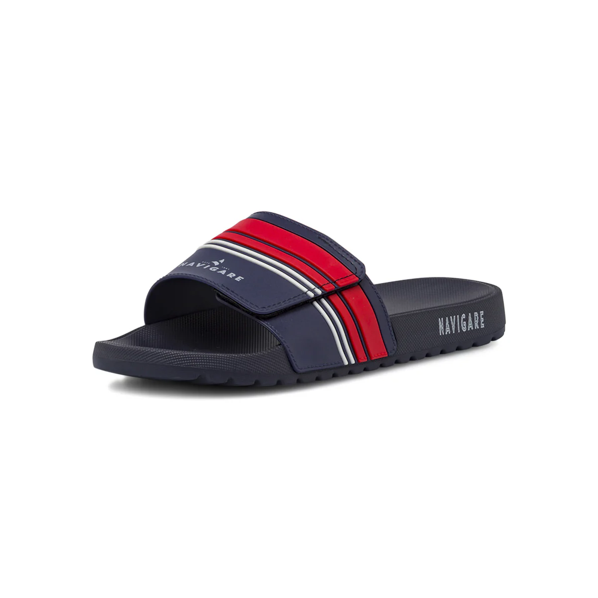 Ciabatte a fascia da Uomo blu con fascia regolabile a strappo Navigare - Image 2