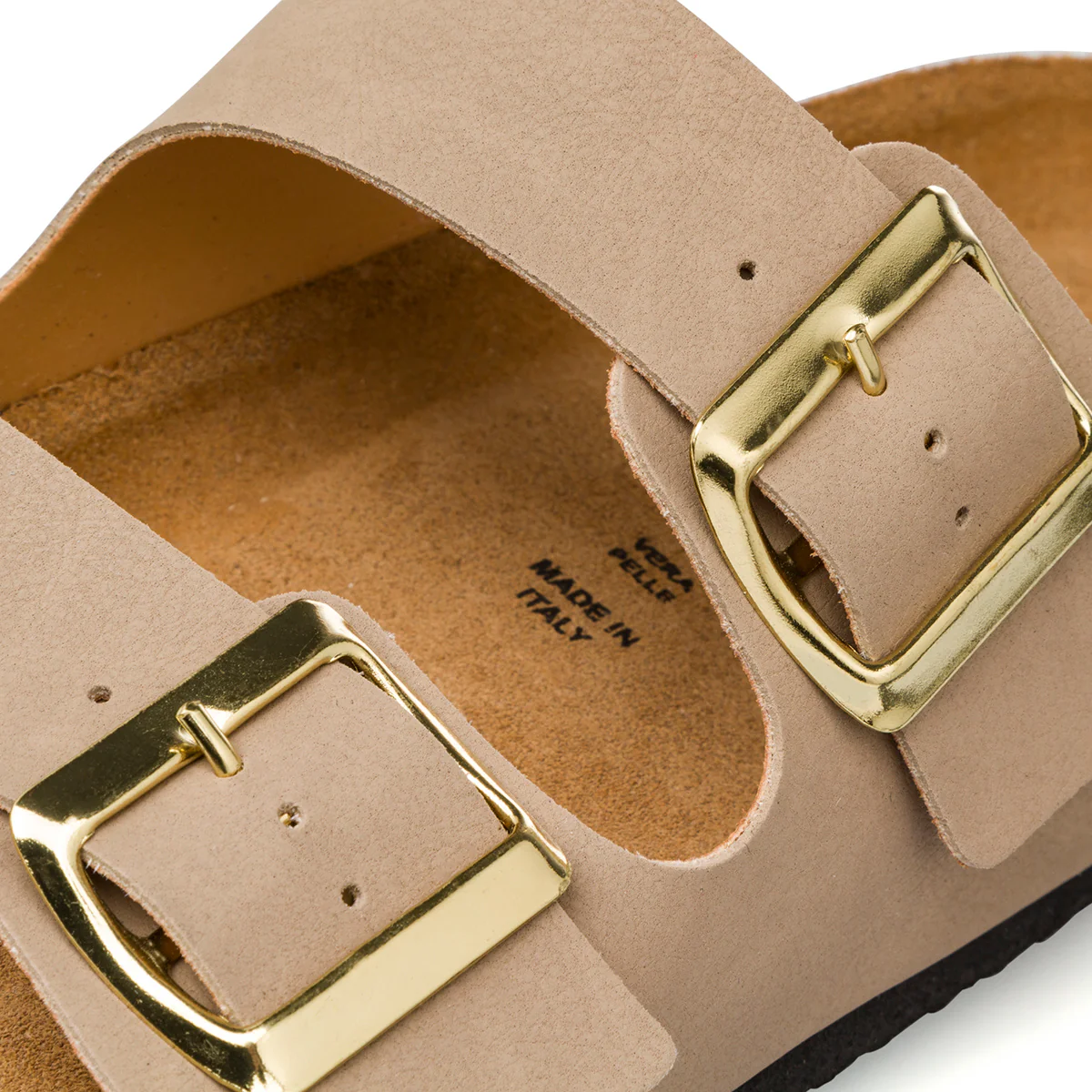 Ciabatte Beige da Donna con doppia fibbia regolabile Superga - Image 4