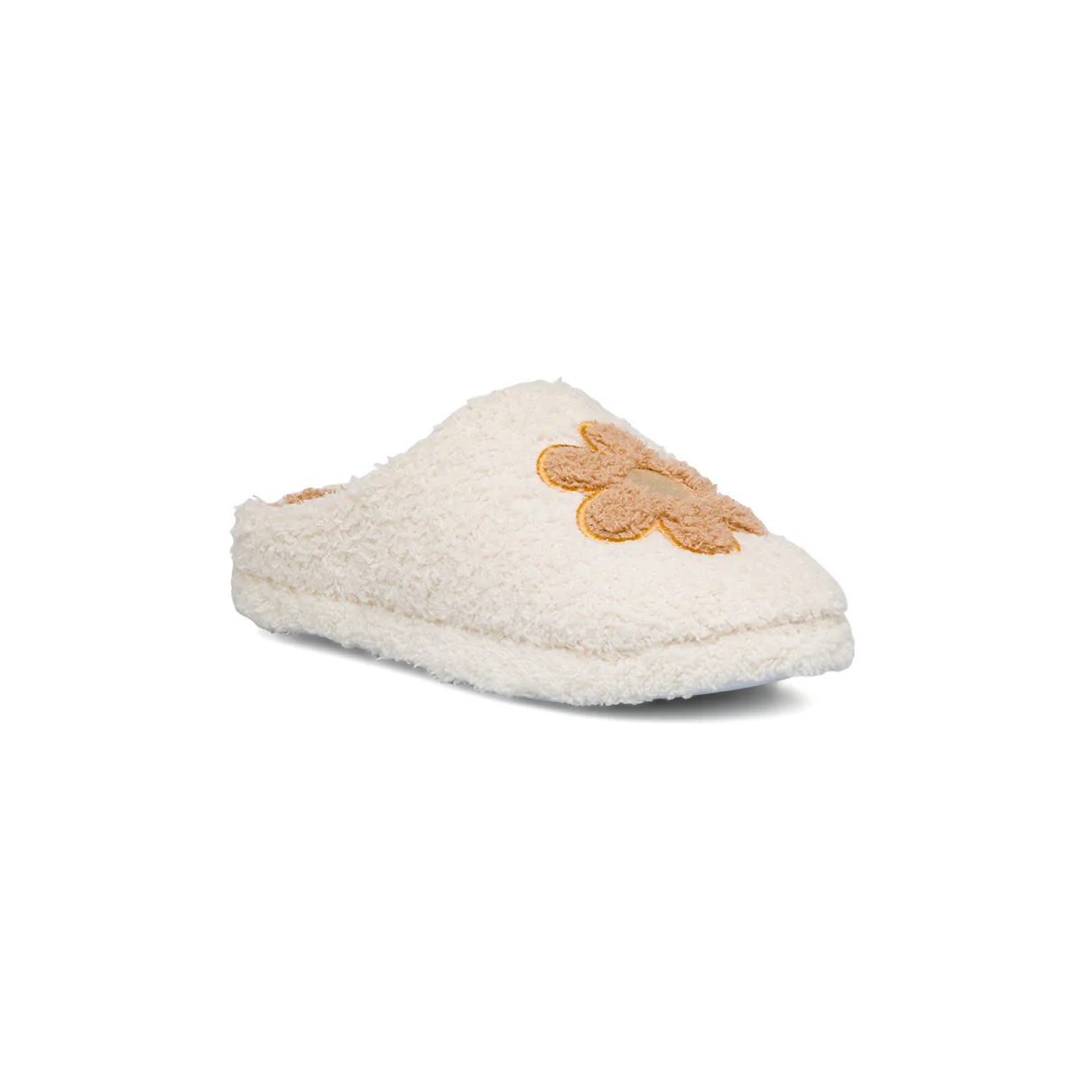 Ciabatte beige da Donna con fiore Hot Sand - Image 3