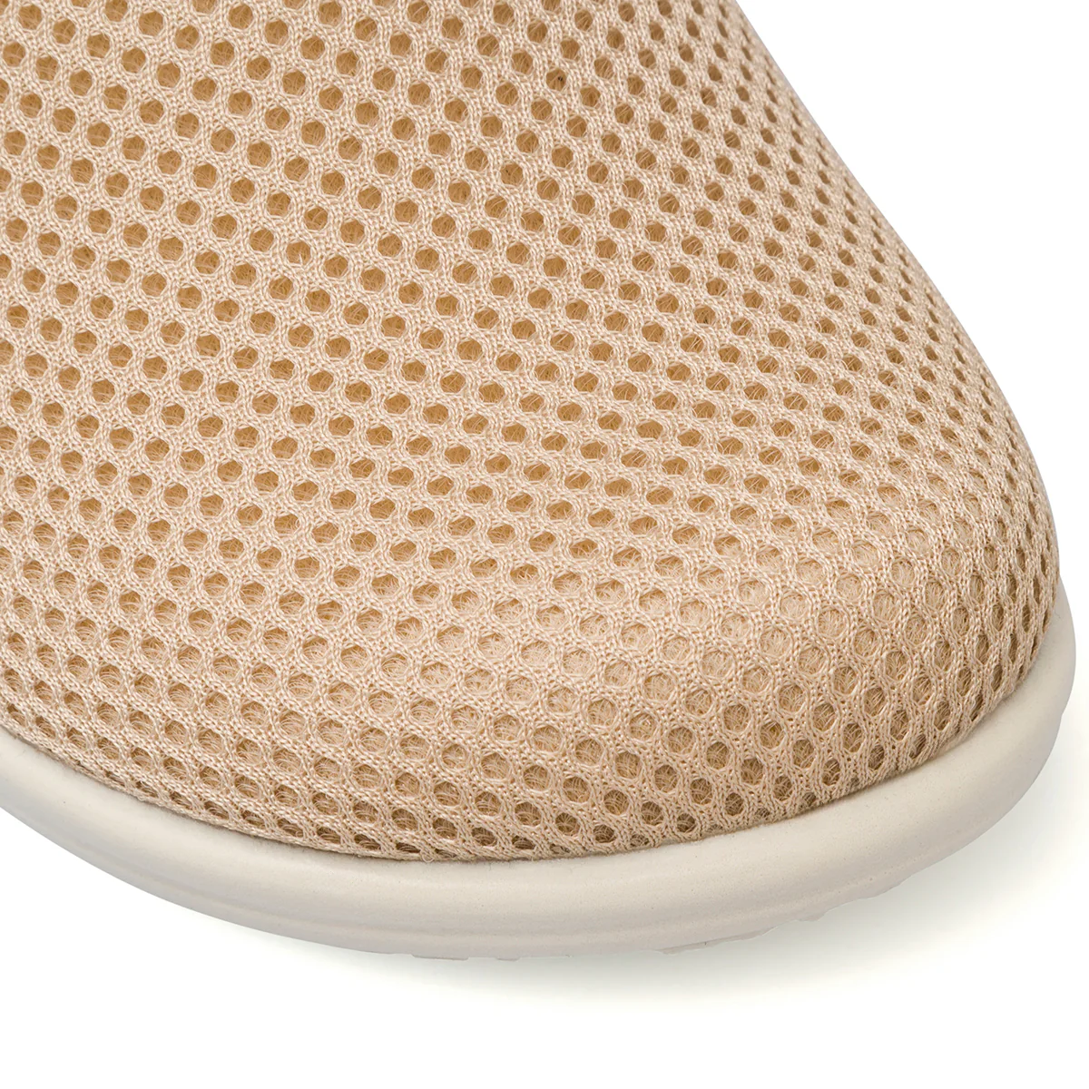 Ciabatte beige da donna con sottopiede in pelle Fly Flot - Image 6