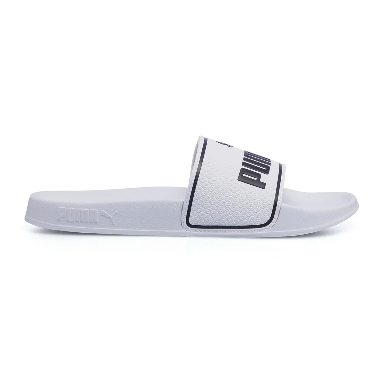 Ciabatte bianche da uomo con logo a contrasto Puma Leadcat 2.0