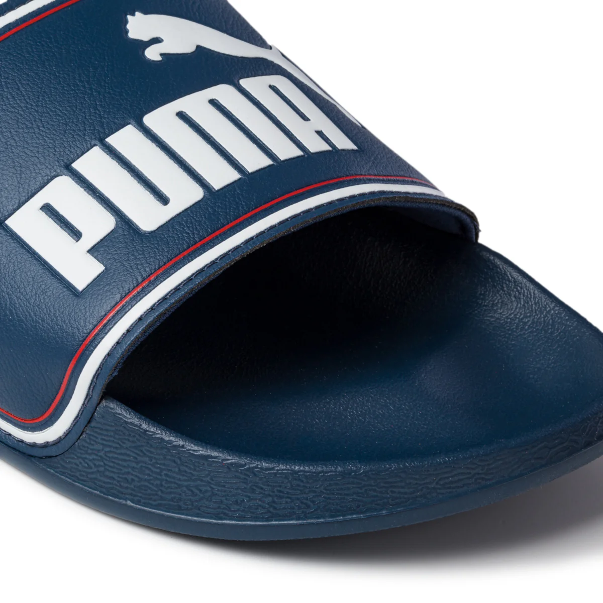 Ciabatte blu con logo a contrasto Puma Leadcat - Image 5
