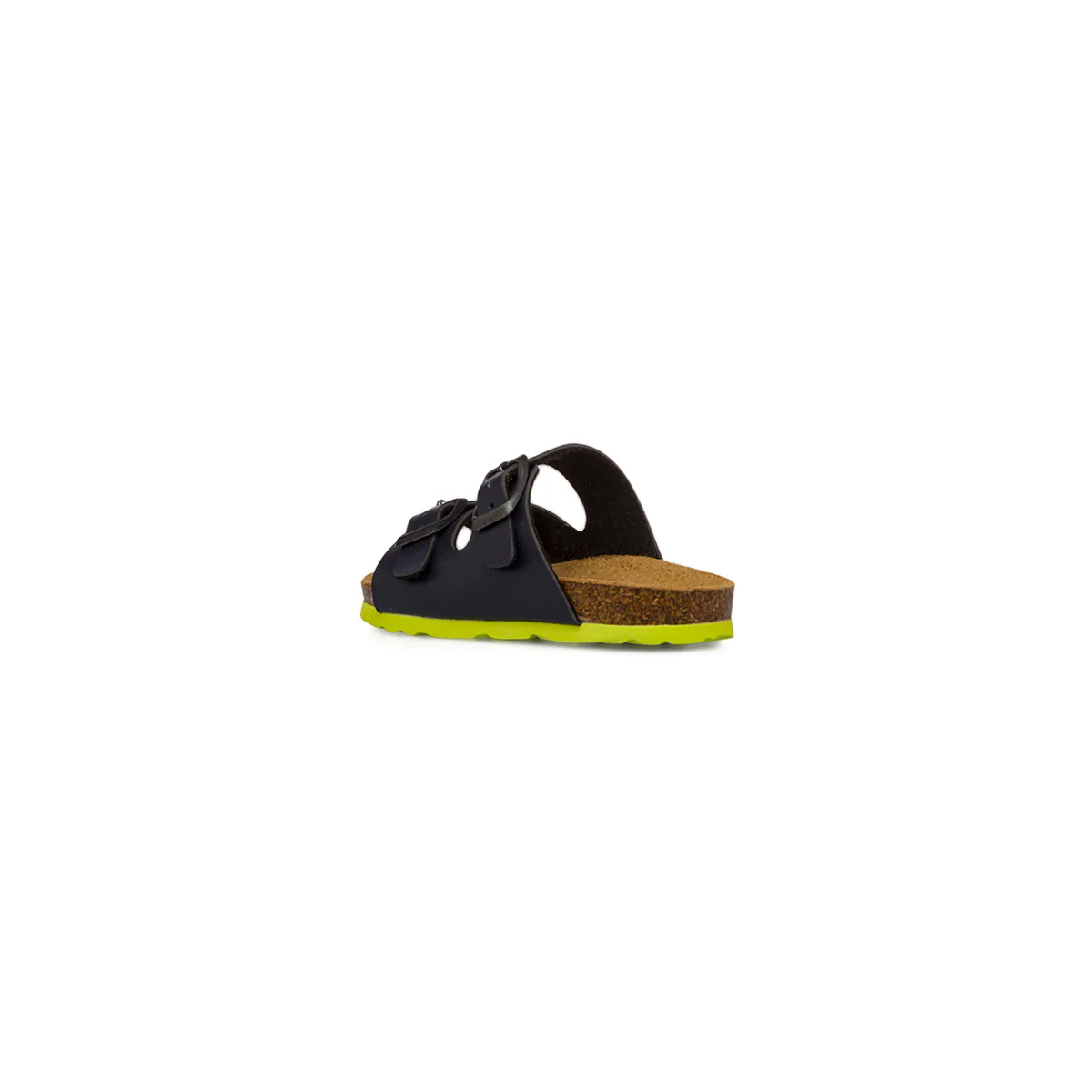 Ciabatte blu da Bambino con fibbie e sottopiede in pelle Weep & Smile - Image 4