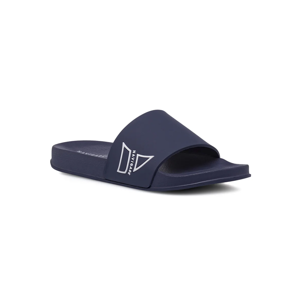 Ciabatte blu da Uomo con logo laterale Navigare - Image 2