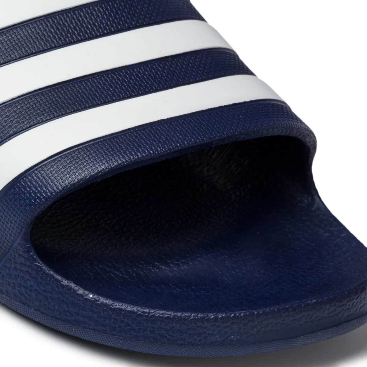 Ciabatte blu in gomma con logo a contrasto adidas Adilette Aqua - Image 5