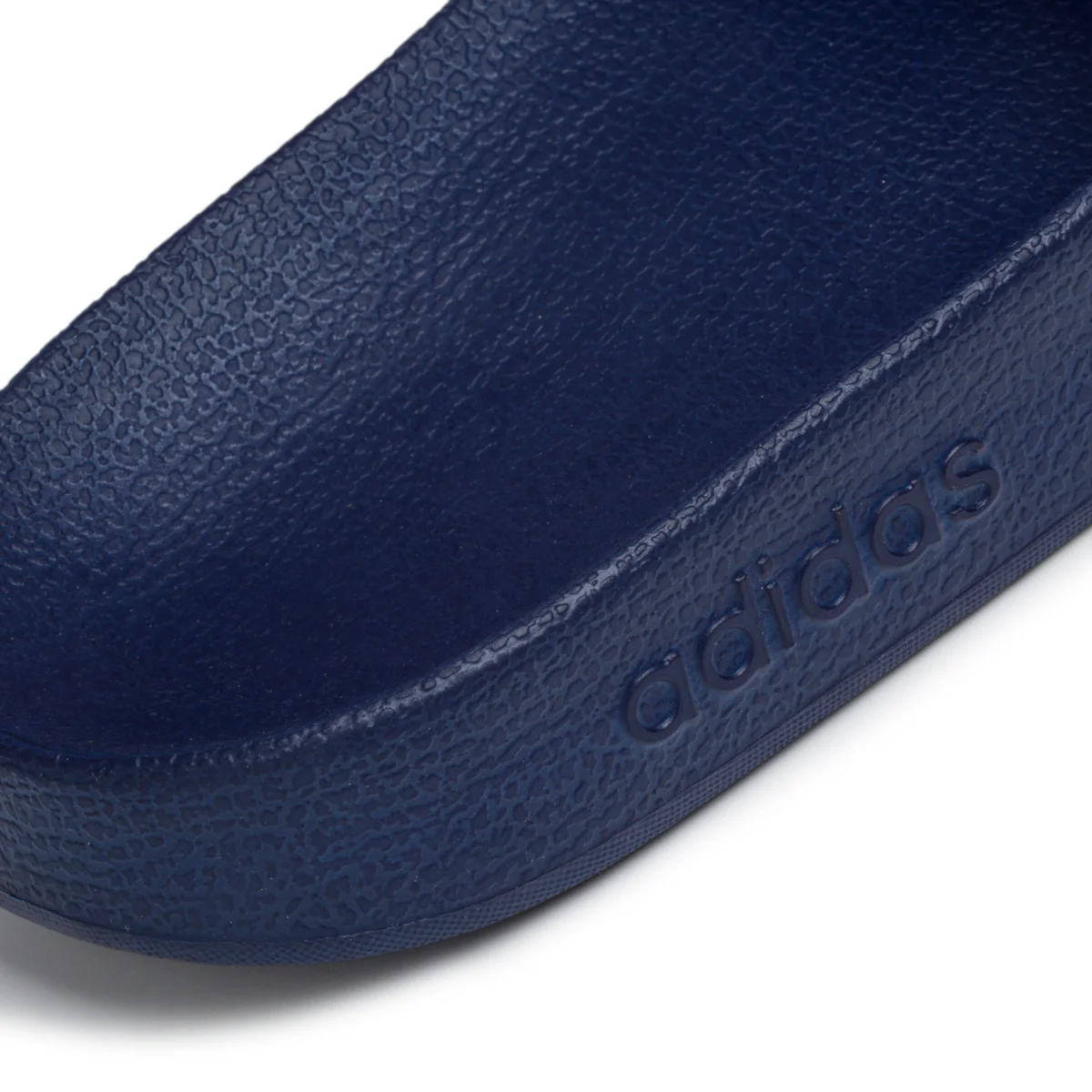 Ciabatte blu in gomma con logo a contrasto adidas Adilette Aqua - Image 6