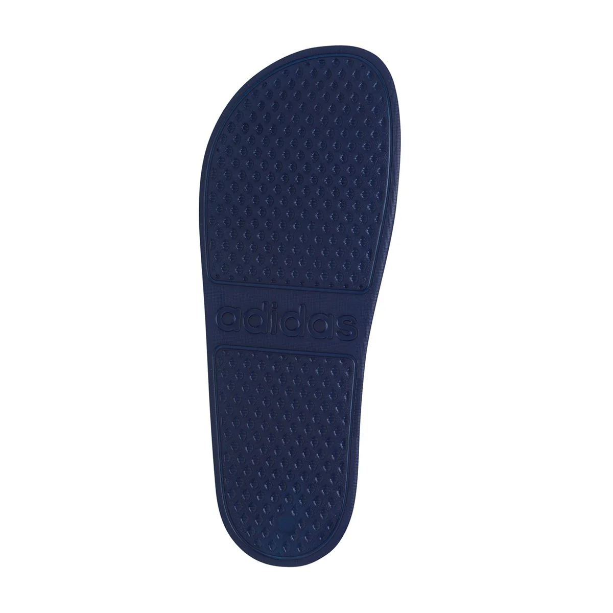 Ciabatte blu in gomma con logo a contrasto adidas Adilette Aqua - Image 4