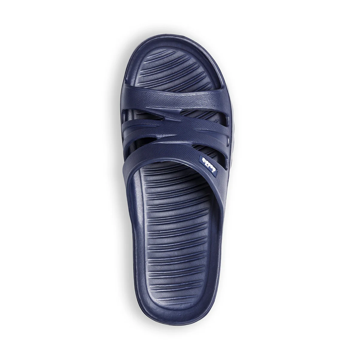 Ciabatte blu in gomma con patch logo Diadora - Image 8