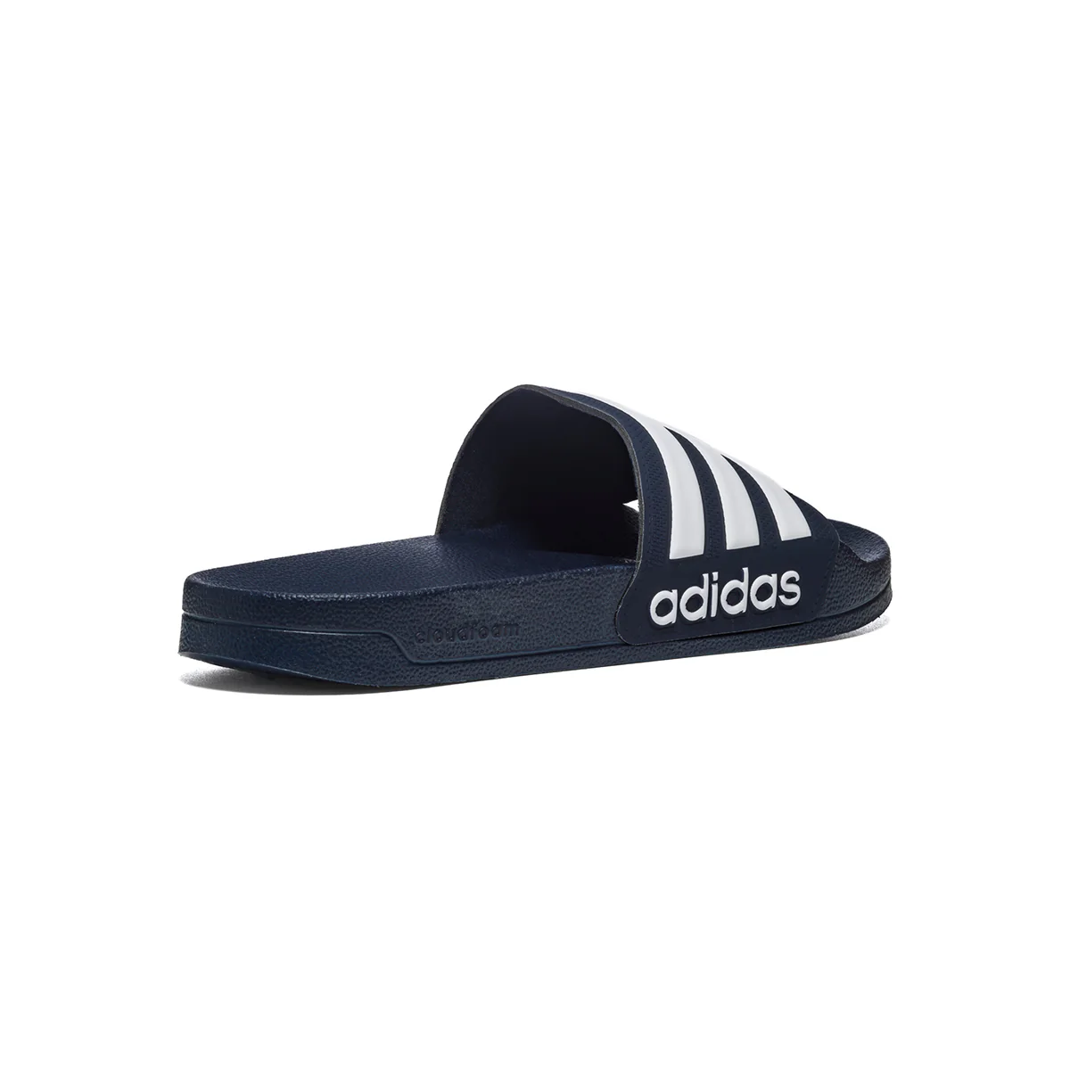 Ciabatte blu in gomma con strisce a contrasto adidas Adilette Shower - Image 3