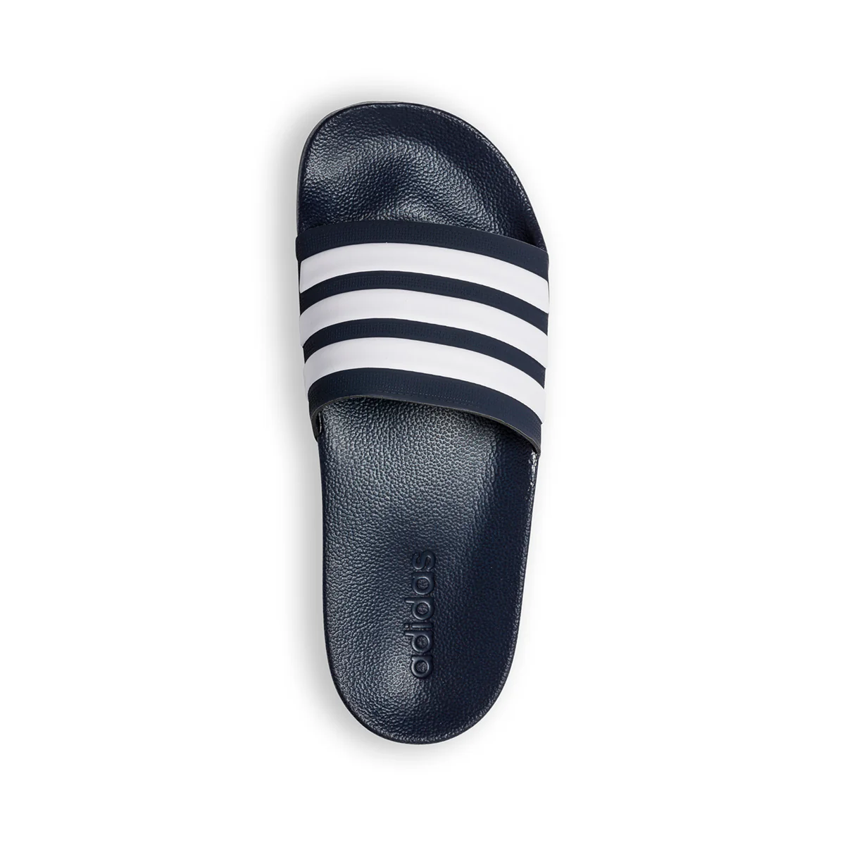 Ciabatte blu in gomma con strisce a contrasto adidas Adilette Shower - Image 8