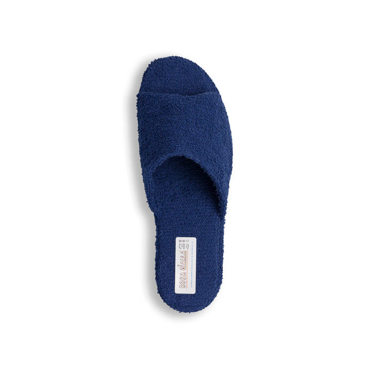 Ciabatte blu in spugna da donna Rosagialla - Image 5