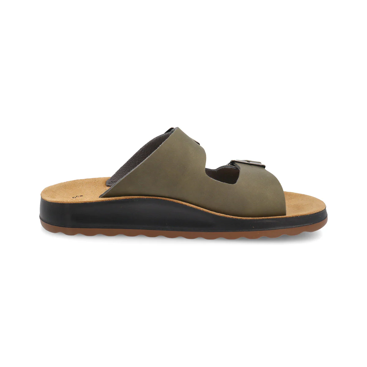 Ciabatte con doppia fascia verde da Uomo Fly Flot - Image 3