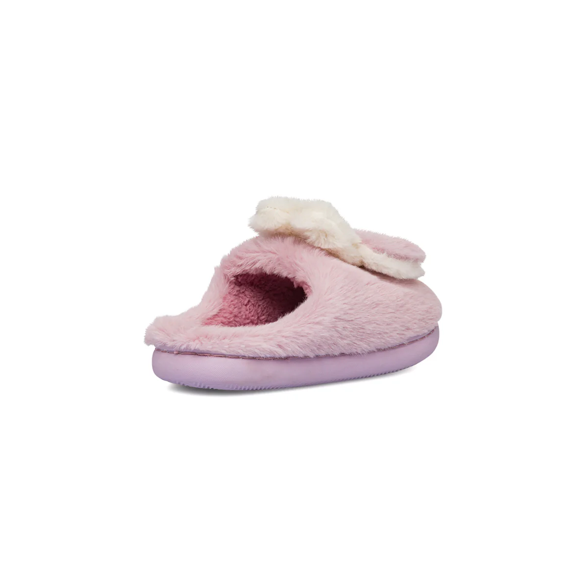 Ciabatte con fiocco lilla da bambina Feetty - Image 4
