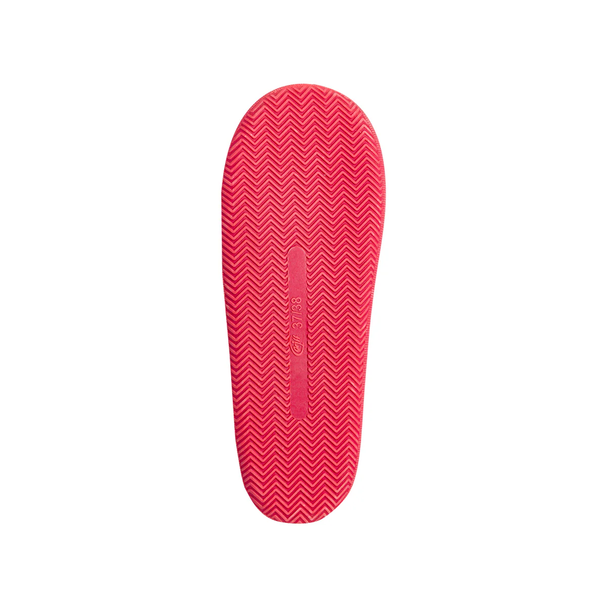 Ciabatte da Bambina rosse in tessuto natalizie con fantasia jacquard Griff - Image 6