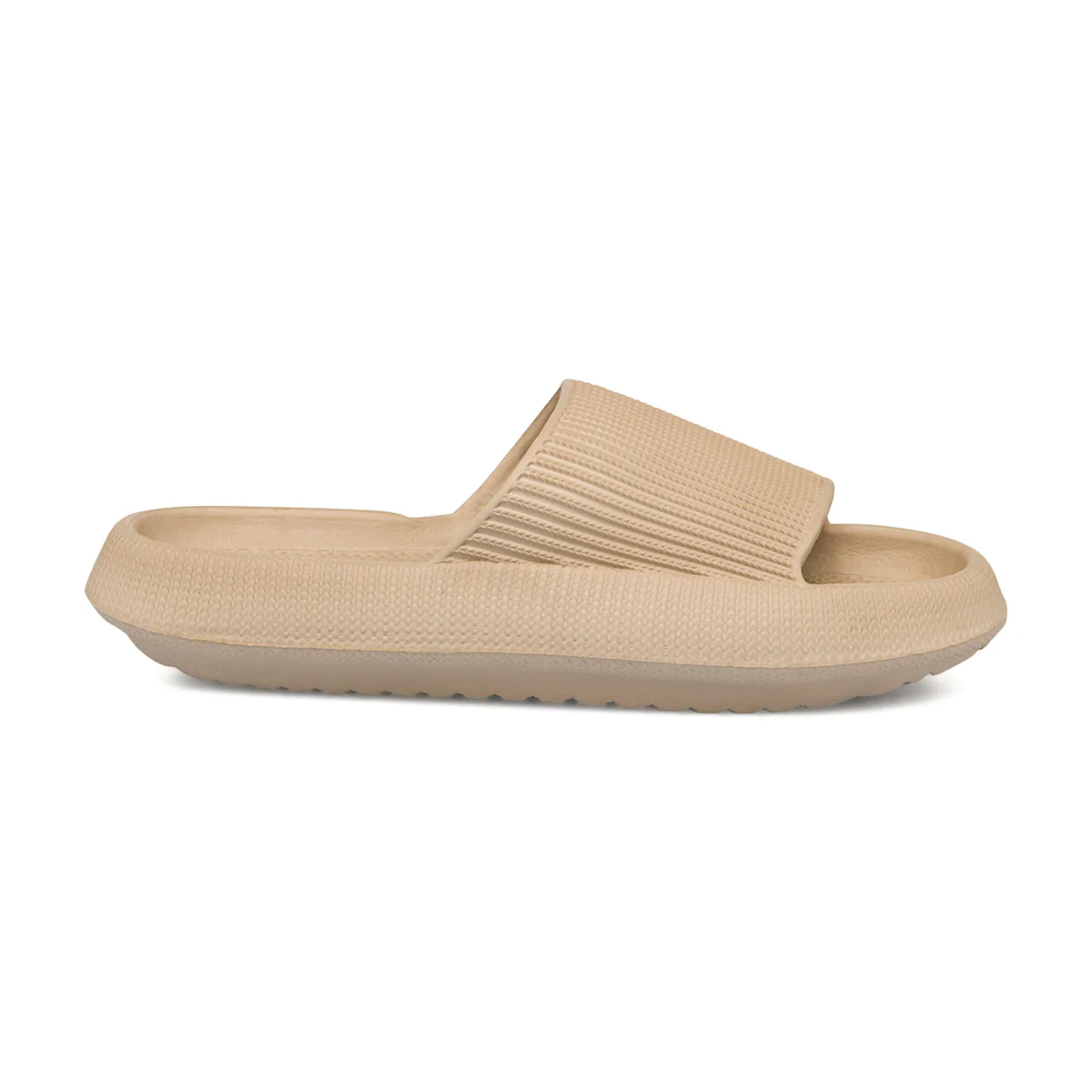 Ciabatte da donna beige a fascia singola Lora Ferres