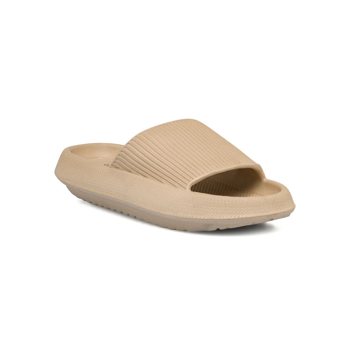 Ciabatte da donna beige a fascia singola Lora Ferres - Image 2