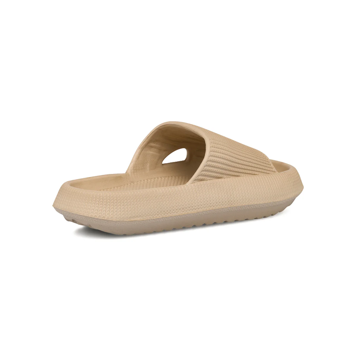 Ciabatte da donna beige a fascia singola Lora Ferres - Image 3