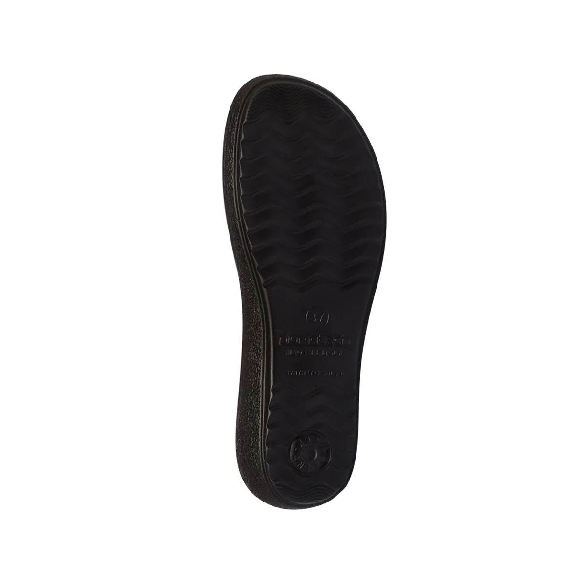 Ciabatte da donna blu con sottopiede anti-shock Fly Flot - Image 4