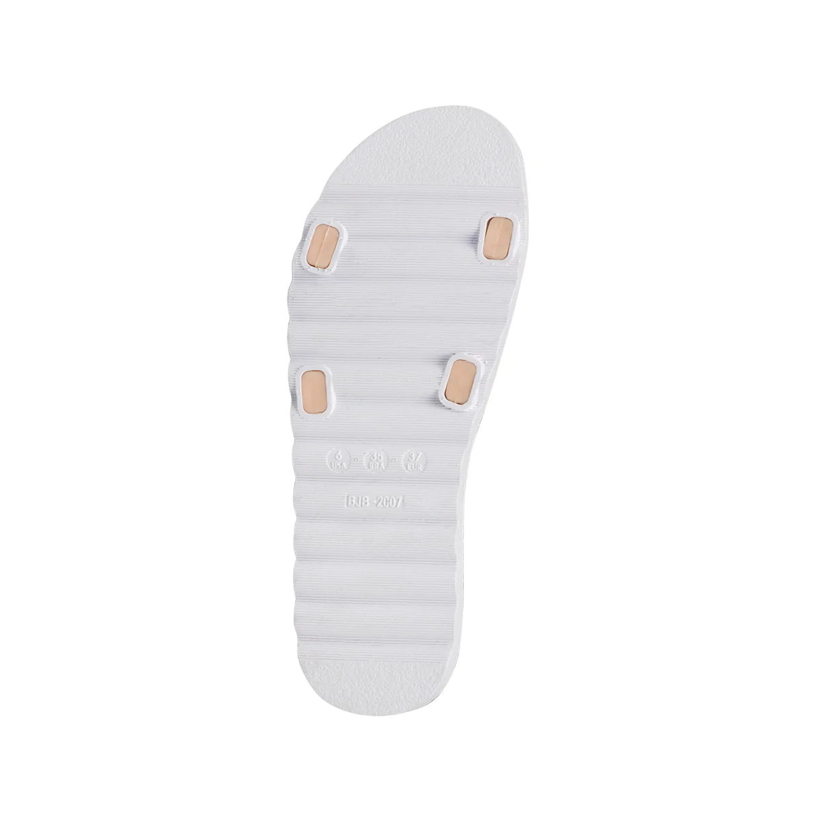 Ciabatte da donna champagne con dettagli gioiello strass Lora Ferres - Image 4