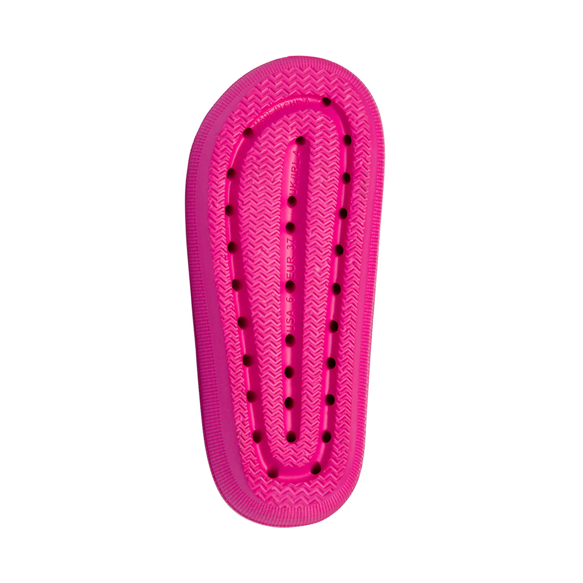 Ciabatte da donna fucsia con platform 6 cm Lora Ferres - Image 4