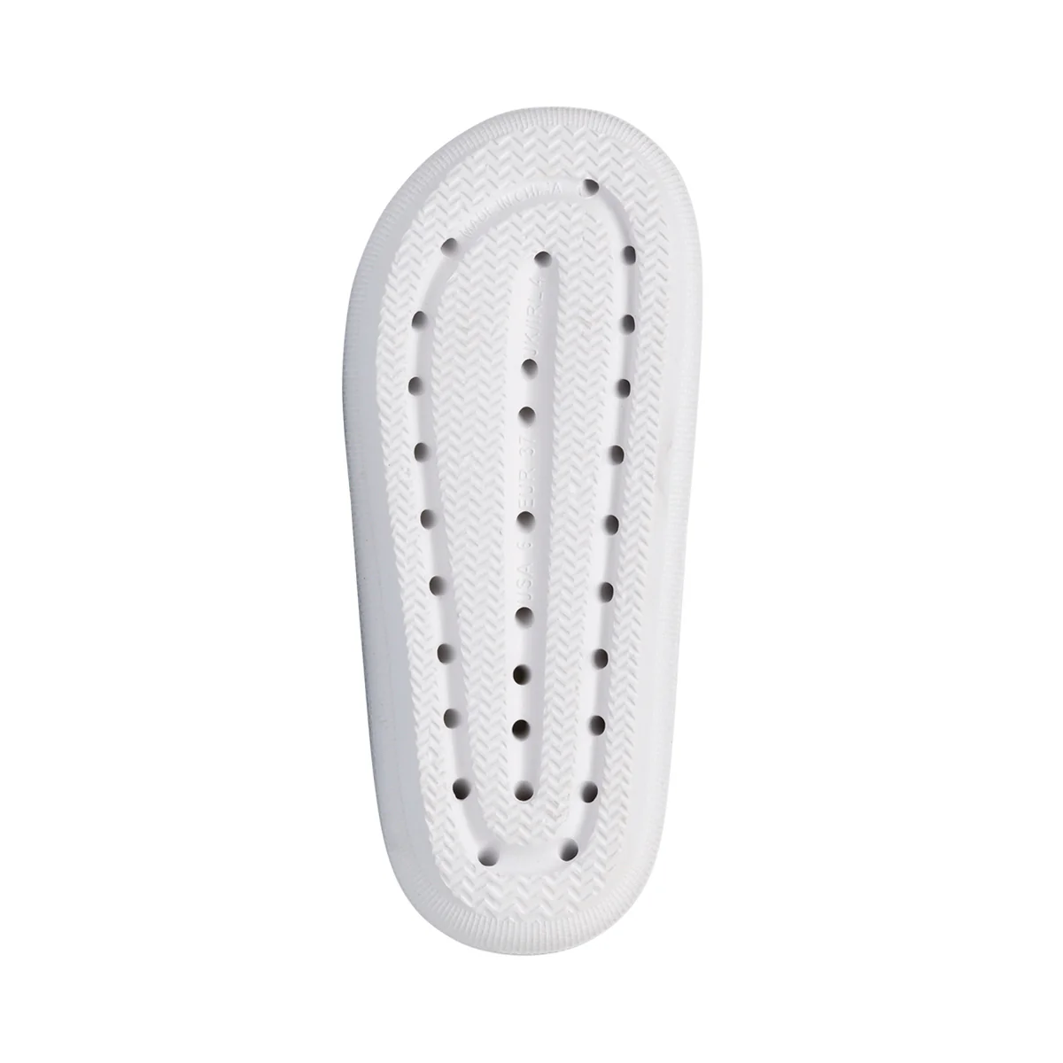 Ciabatte da donna platform 6 cm bianche Lora Ferres - Image 4