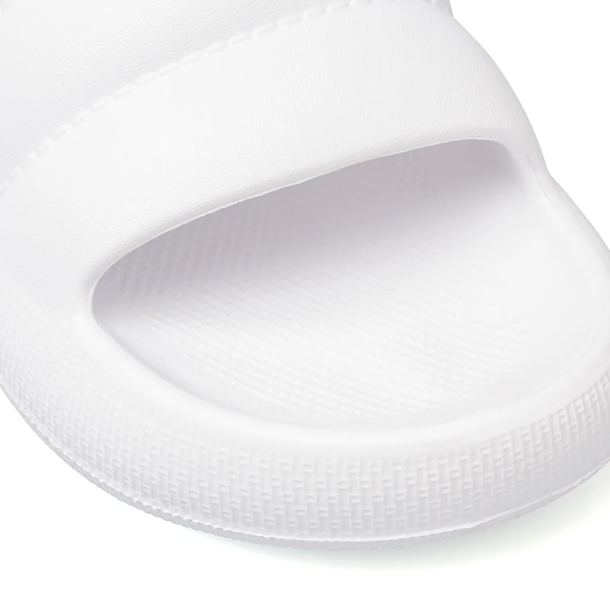Ciabatte da donna platform 6 cm bianche Lora Ferres - Image 6