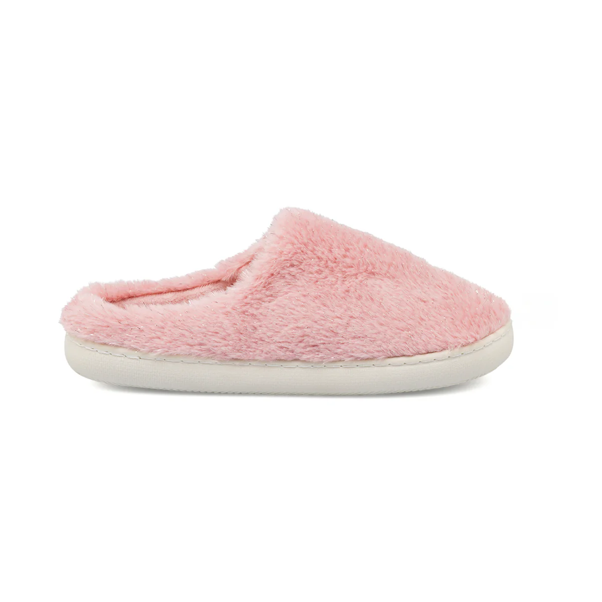 Ciabatte da donna rosa con dettagli glitter De Fonseca