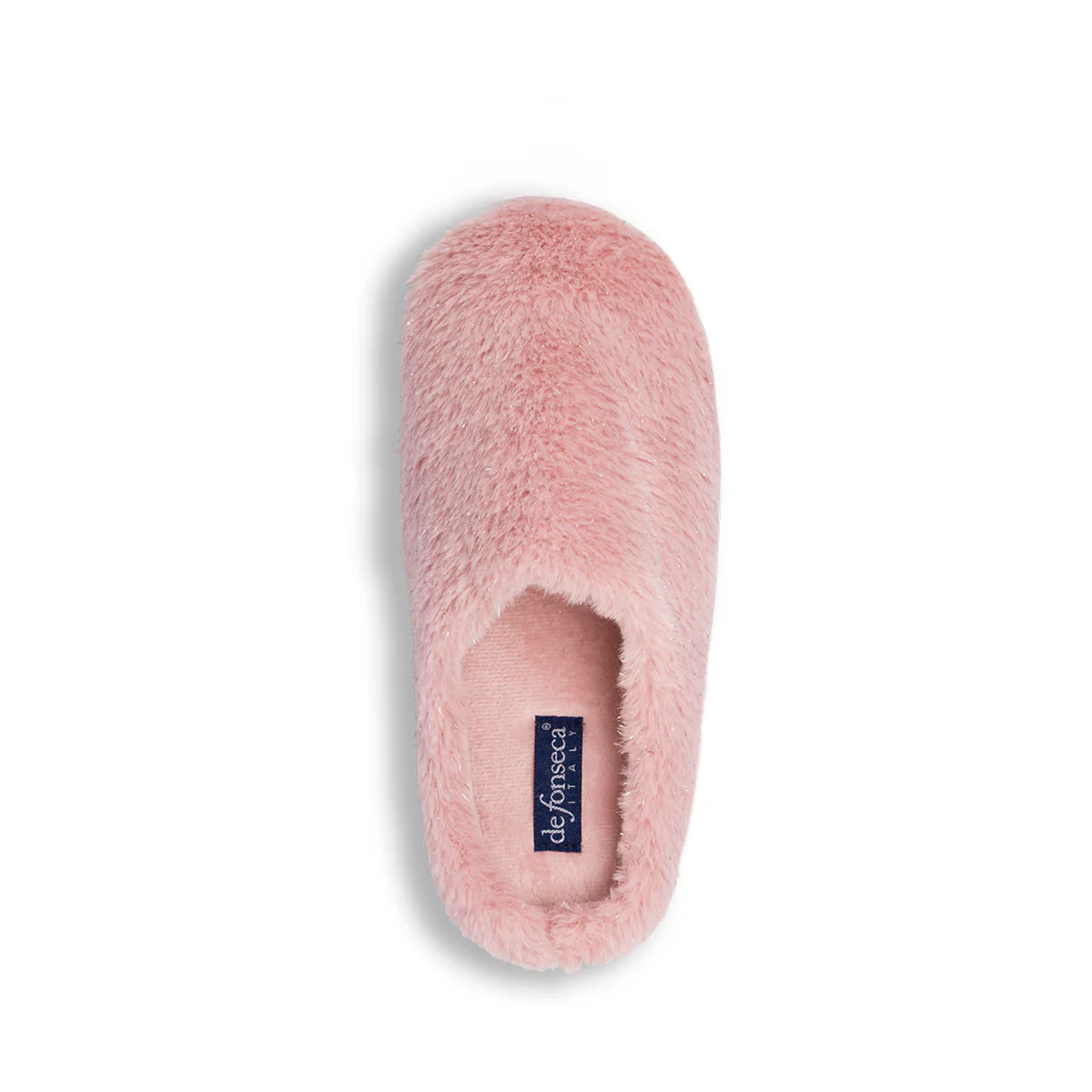Ciabatte da donna rosa con dettagli glitter De Fonseca - Image 5