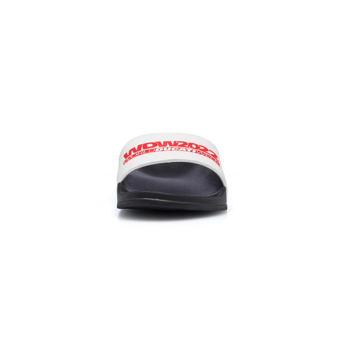 Ciabatte da uomo bianche con logo World Ducati Week 2022 - Image 5