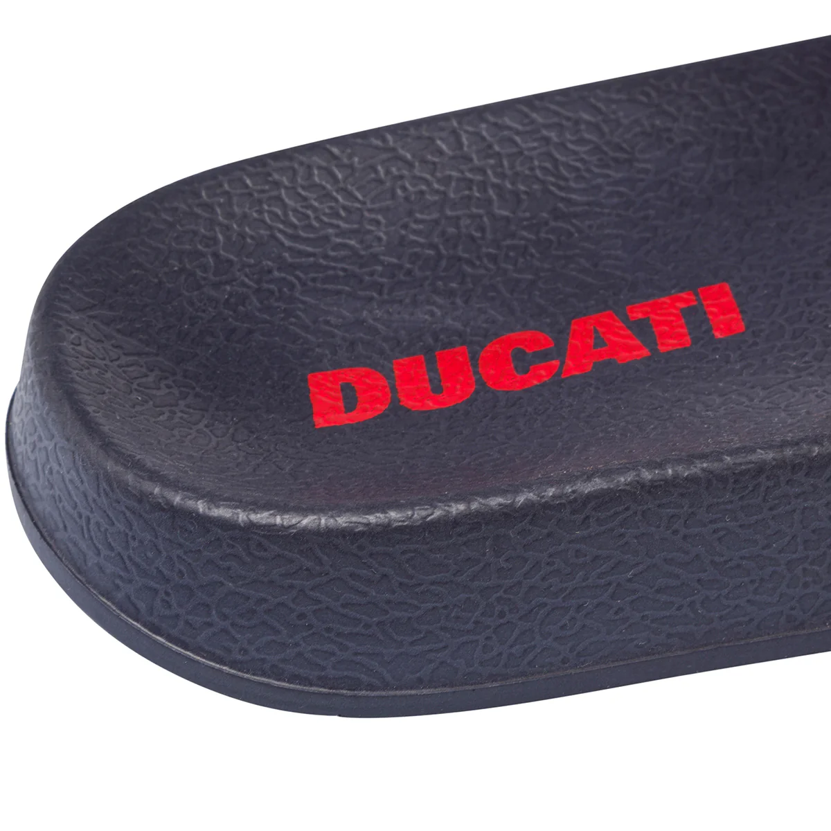 Ciabatte da uomo blu navy fascia singola con logo Ducati - Image 6