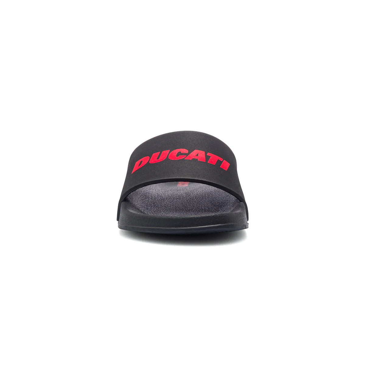 Ciabatte da uomo nere con logo a contrasto Ducati - Image 5