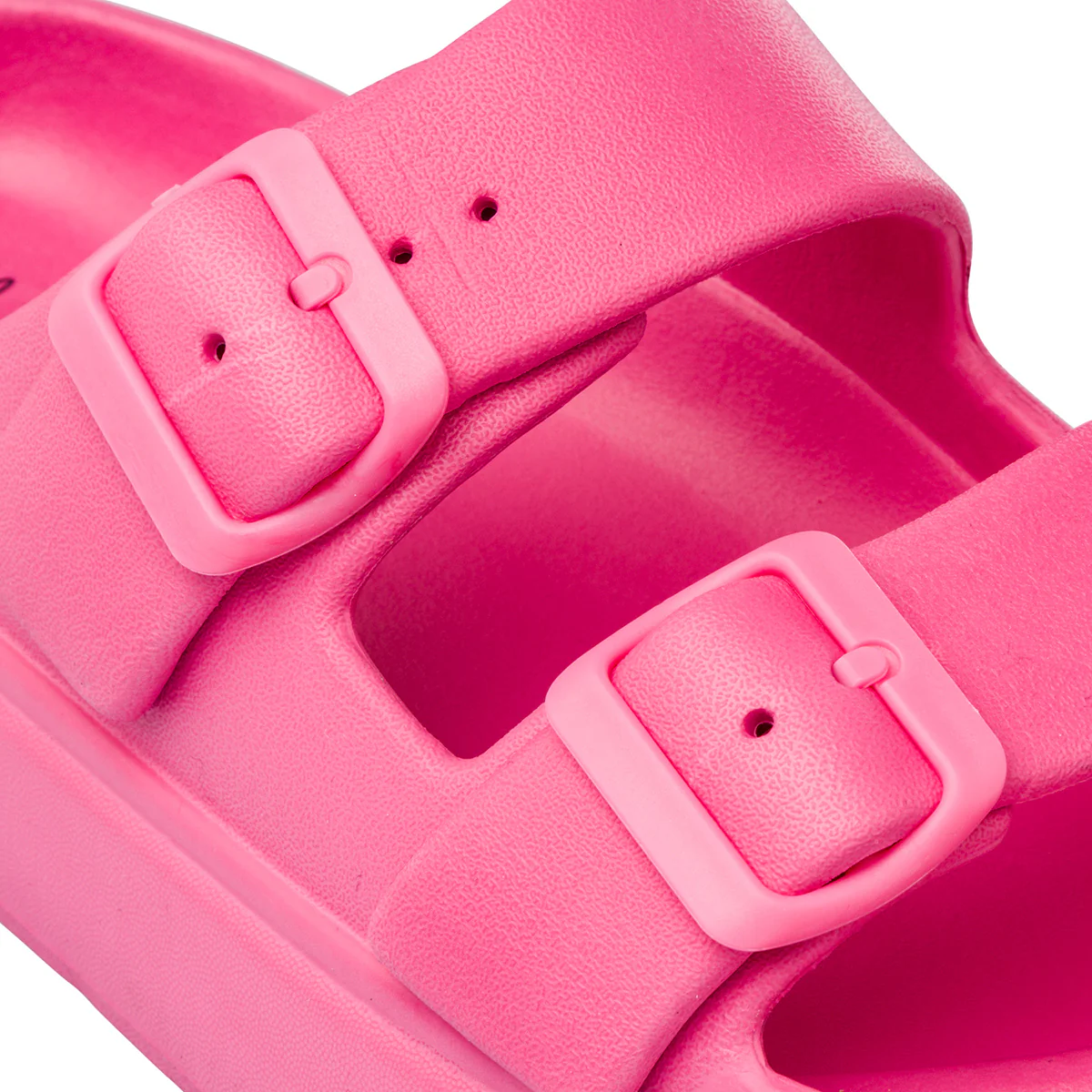 Ciabatte fucsia da Donna con suola platform Lora Ferres On The Beach - Image 4
