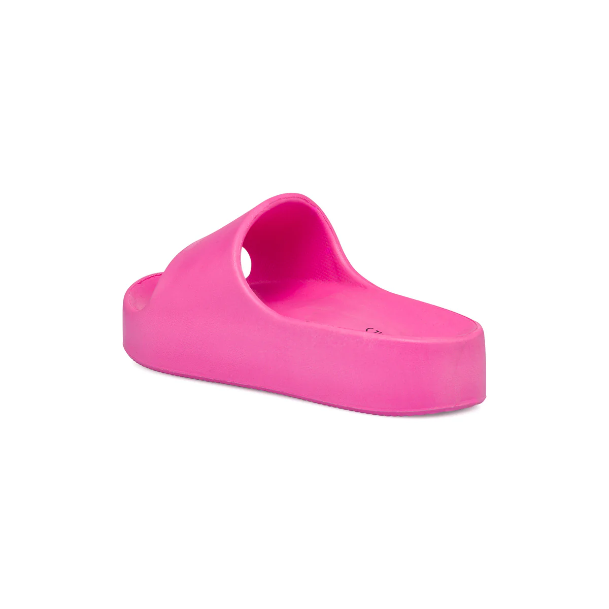 Ciabatte fucsia da donna platform con fascia Lora Ferres Moda - Image 3