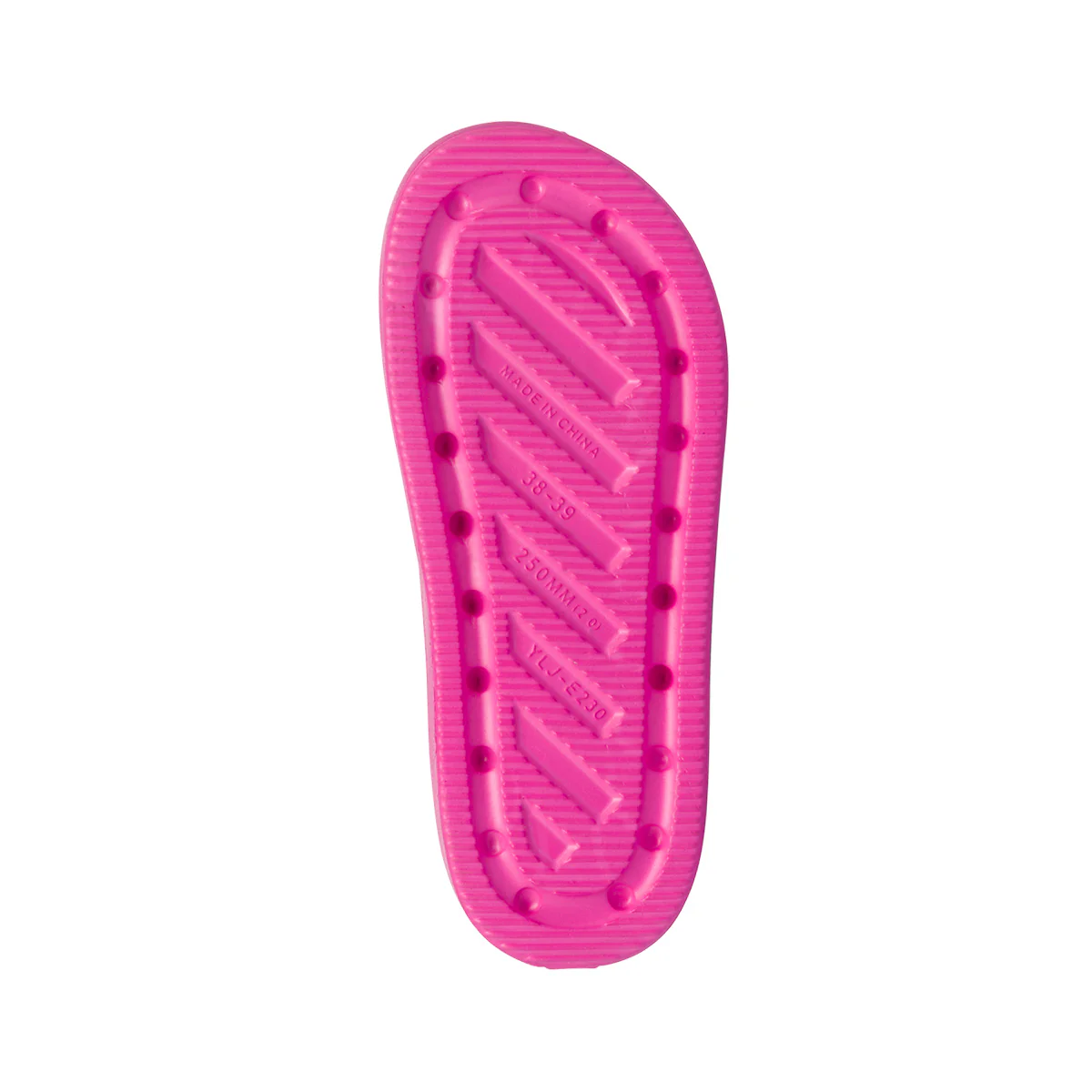 Ciabatte fucsia da donna platform con fascia Lora Ferres Moda - Image 4