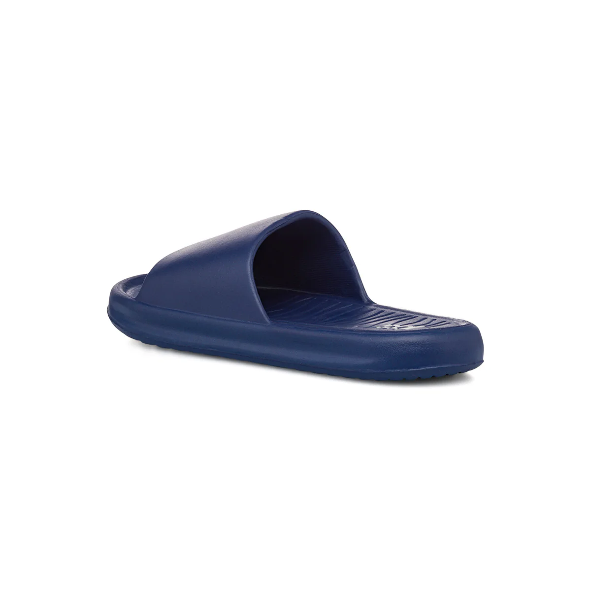 Ciabatte in gomma blu da Uomo con fascia e suola rialzata Jog - Image 3