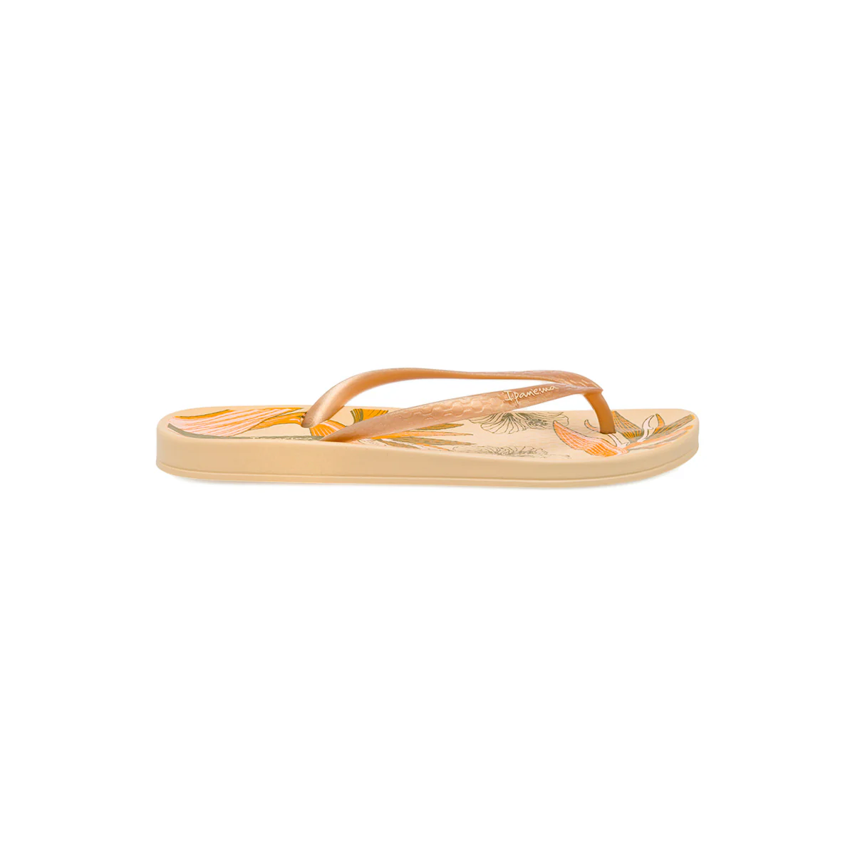 Ciabatte infradito Beige da Donna con fantasia foglie e fiori Ipanema - Image 2