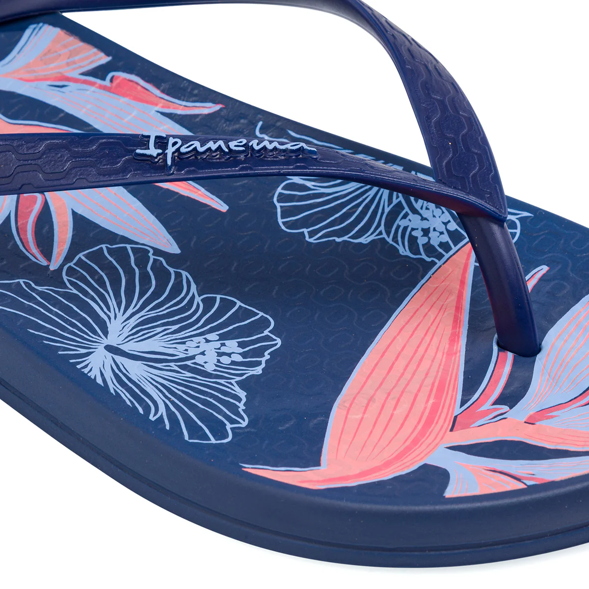 Ciabatte infradito Beige da Donna con fantasia fogliee fiori rosa Ipanema - Image 5
