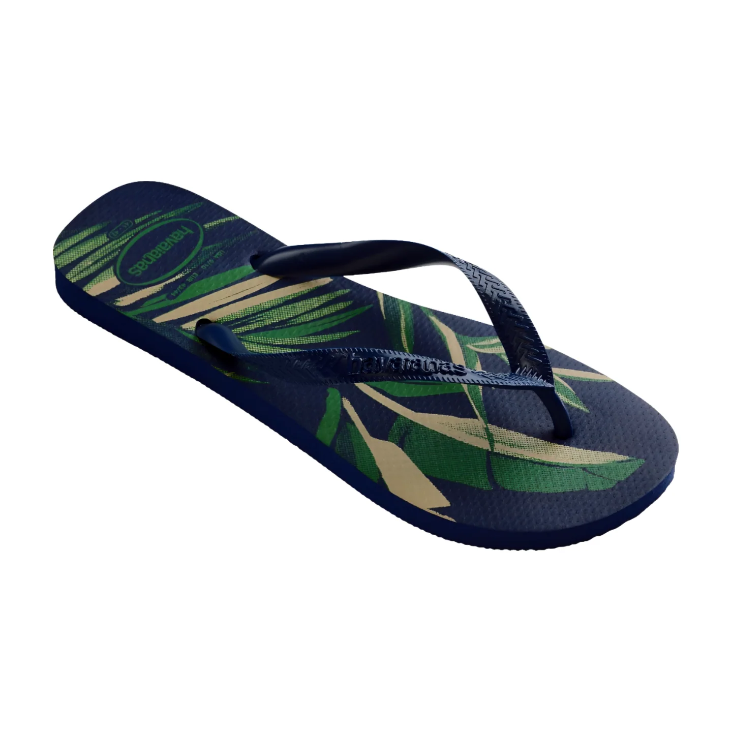 Ciabatte Infradito blu da Uomo con stampa tropicale Havaianas - Image 2