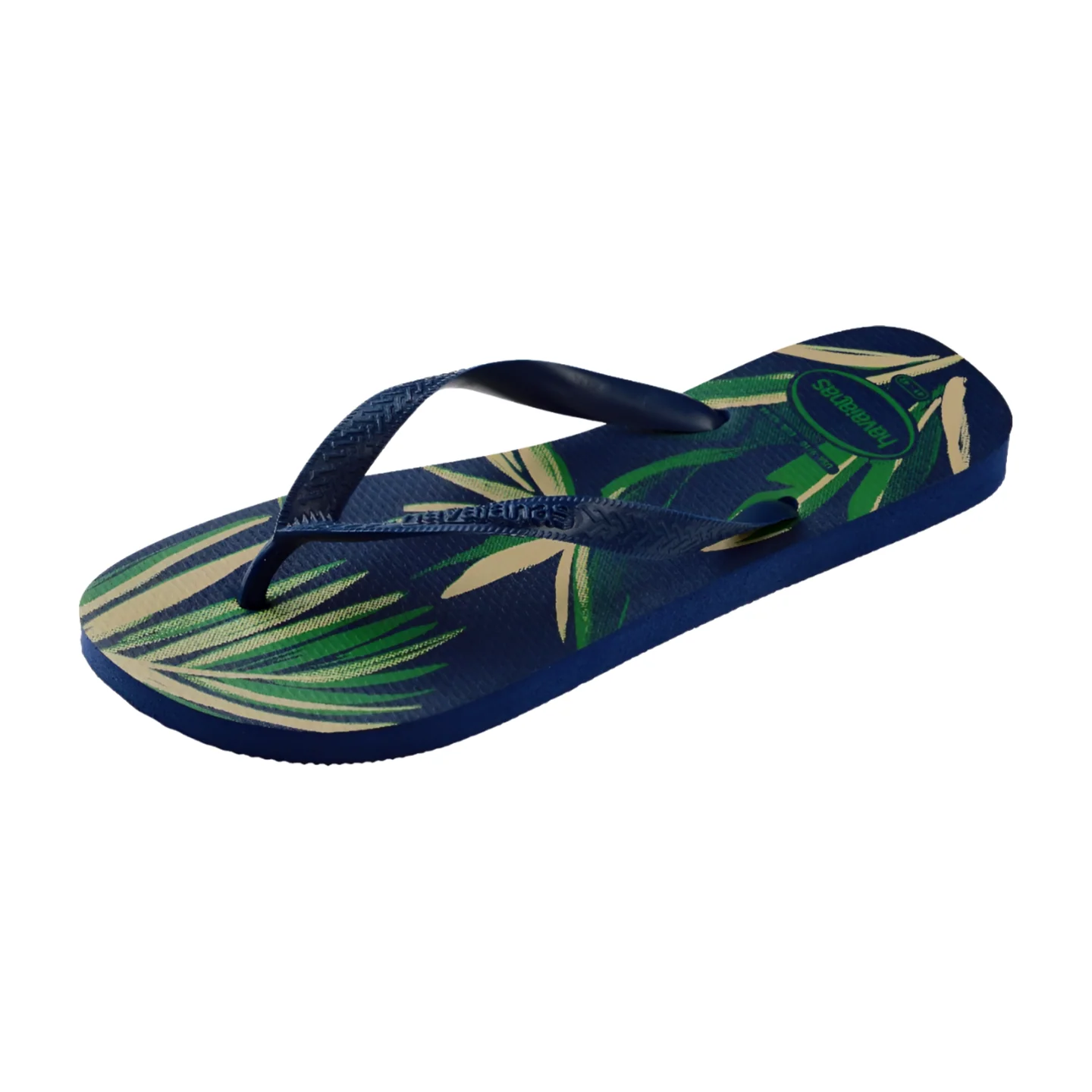 Ciabatte Infradito blu da Uomo con stampa tropicale Havaianas - Image 3