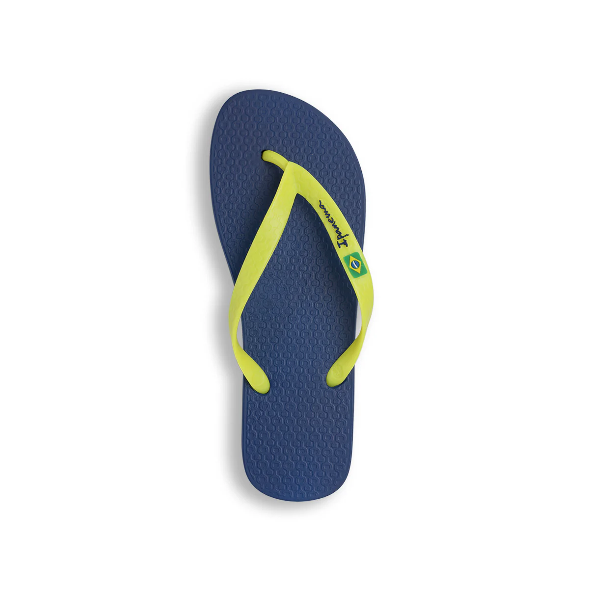Ciabatte infradito blu Uomo con dettagli gialli Ipanema Clas Brasil II
