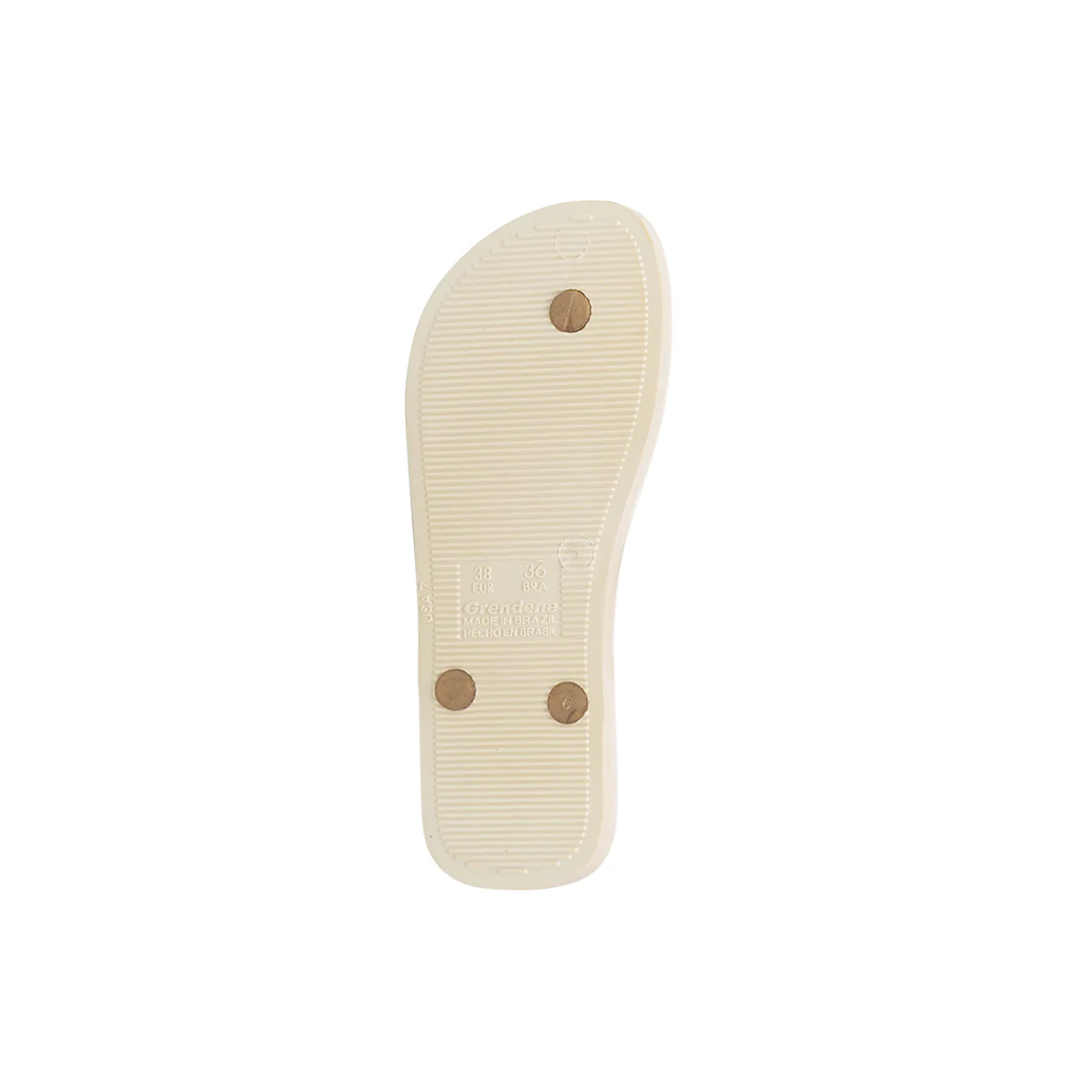 Ciabatte infradito da Donna beige con stampa animalier e cinturini bronzo Ipanema - Image 6