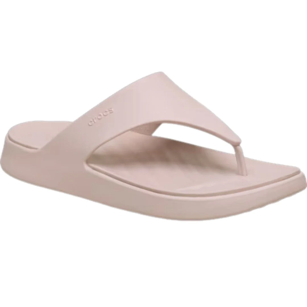 Ciabatte infradito da Donna lilla con suola spessa e leggera Crocs