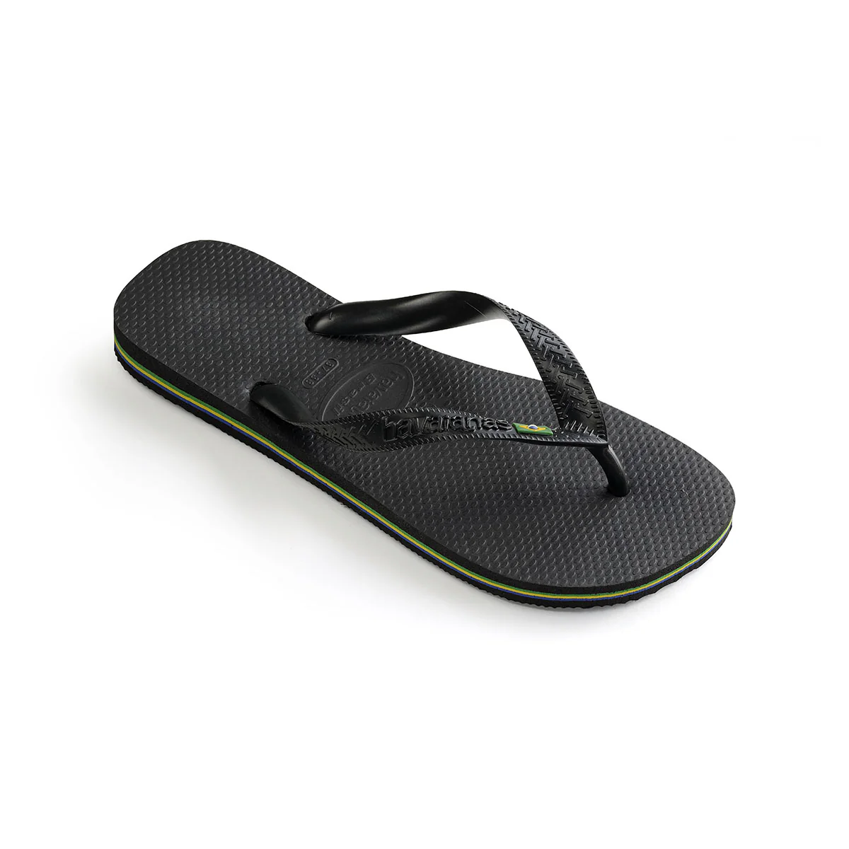 Ciabatte infradito Unisex Nere con bandiera Havaianas Brasil - Image 2